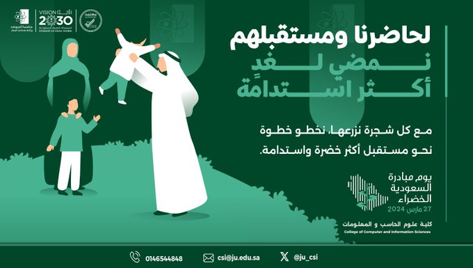 مبادرة السعودية الخضراء لمستقبل اكثر إستدامة