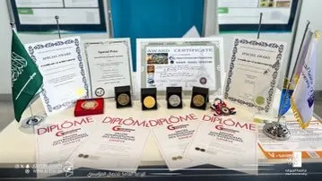 Jouf University wins four international medals at the 50th Geneva International Exhibition of Inventions Jouf University wins four international medals at the 50th Geneva International Exhibition of Inventions