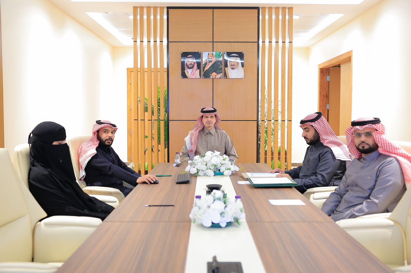 The University President, Prof. Mohammed bin Abdullah Al-'Shaya, Holds a Number of Meetings with the Deans of Vice Deans the Administrative and Humanitarian Colleges to Discuss the Preparations for the Second Semester of the Academic Year 1446 AH and Emphasize the Achievement of the University' Goals The University President, Prof. Mohammed bin Abdullah Al-'Shaya, Holds a Number of Meetings with the Deans of Vice Deans the Administrative and Humanitarian Colleges to Discuss the Preparations for the Second Semester of the Academic Year 1446 AH and Emphasize the Achievement of the University' Goals