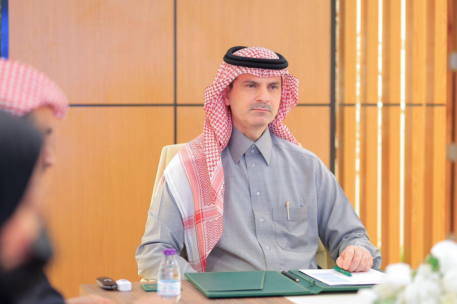 The University President, Prof. Mohammed bin Abdullah Al-'Shaya, Holds a Number of Meetings with the Deans of Vice Deans the Administrative and Humanitarian Colleges to Discuss the Preparations for the Second Semester of the Academic Year 1446 AH and Emphasize the Achievement of the University' Goals The University President, Prof. Mohammed bin Abdullah Al-'Shaya, Holds a Number of Meetings with the Deans of Vice Deans the Administrative and Humanitarian Colleges to Discuss the Preparations for the Second Semester of the Academic Year 1446 AH and Emphasize the Achievement of the University' Goals