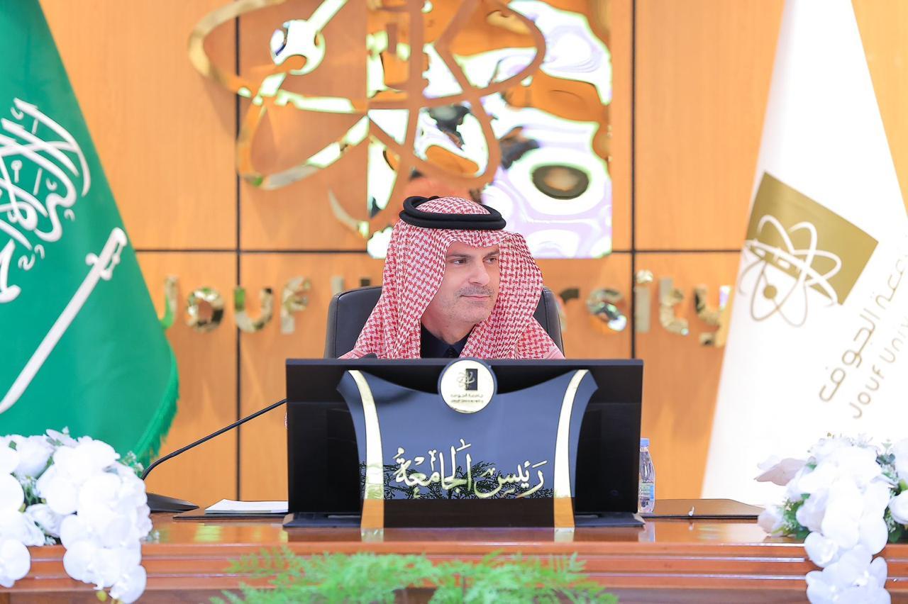 His Excellency the University' President, Prof. Mohammed bin Abdullah Al-Shaya, Meets with Members of the Advisory Council for Administrative Staff to Discuss the Means of Developing the Environmental Work and Improving the Institutional Performance. His Excellency the University' President, Prof. Mohammed bin Abdullah Al-Shaya, Meets with Members of the Advisory Council for Administrative Staff to Discuss the Means of Developing the Environmental Work and Improving the Institutional Performance.
