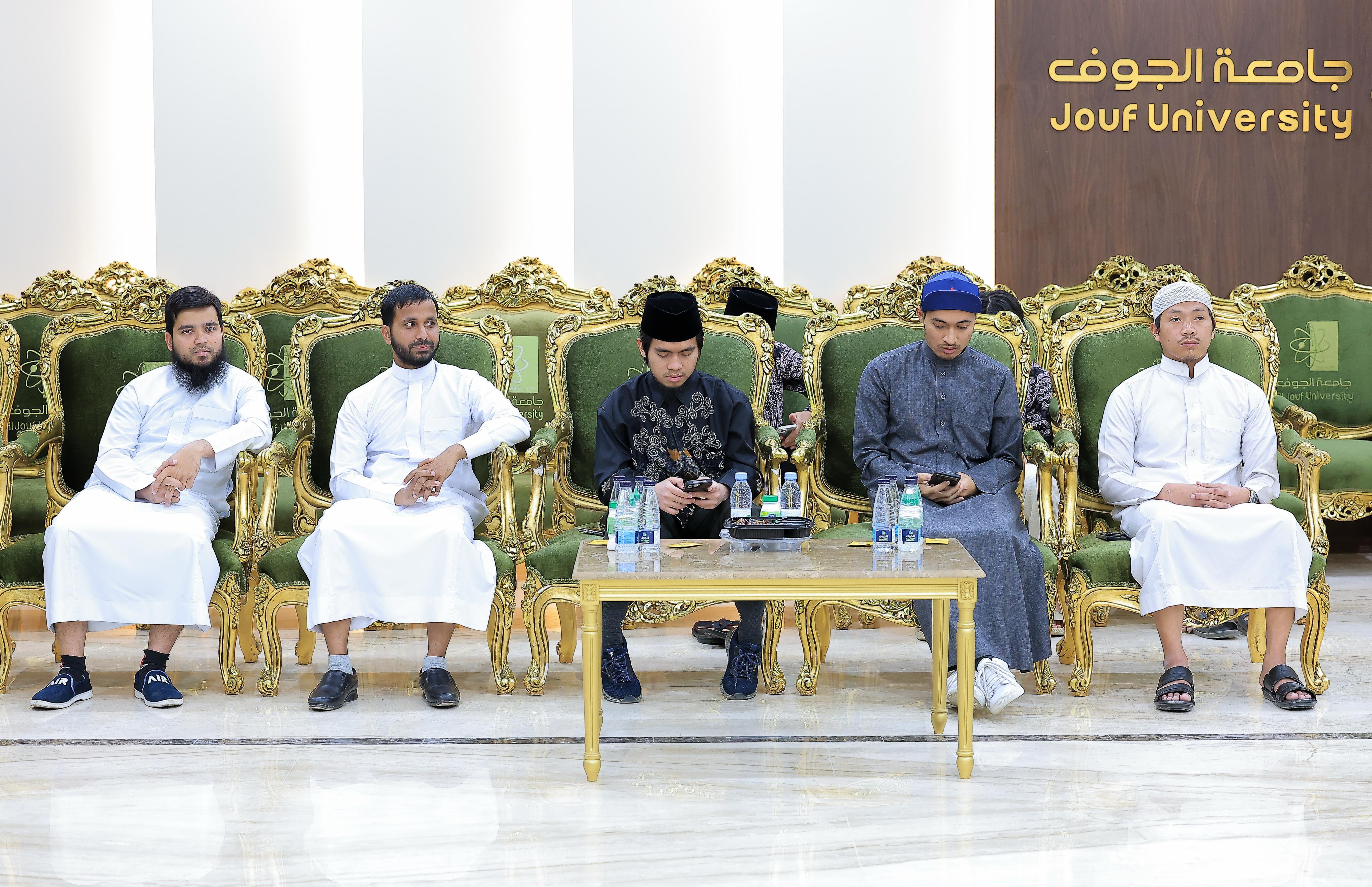 Under the Patronage and Attendance of His Excellency the President of Jouf University Prof Mohammed bin Abdullah Al-Shaya the University Holds a Group Iftar Under the Patronage and Attendance of His Excellency the President of Jouf University Prof Mohammed bin Abdullah Al-Shaya the University Holds a Group Iftar