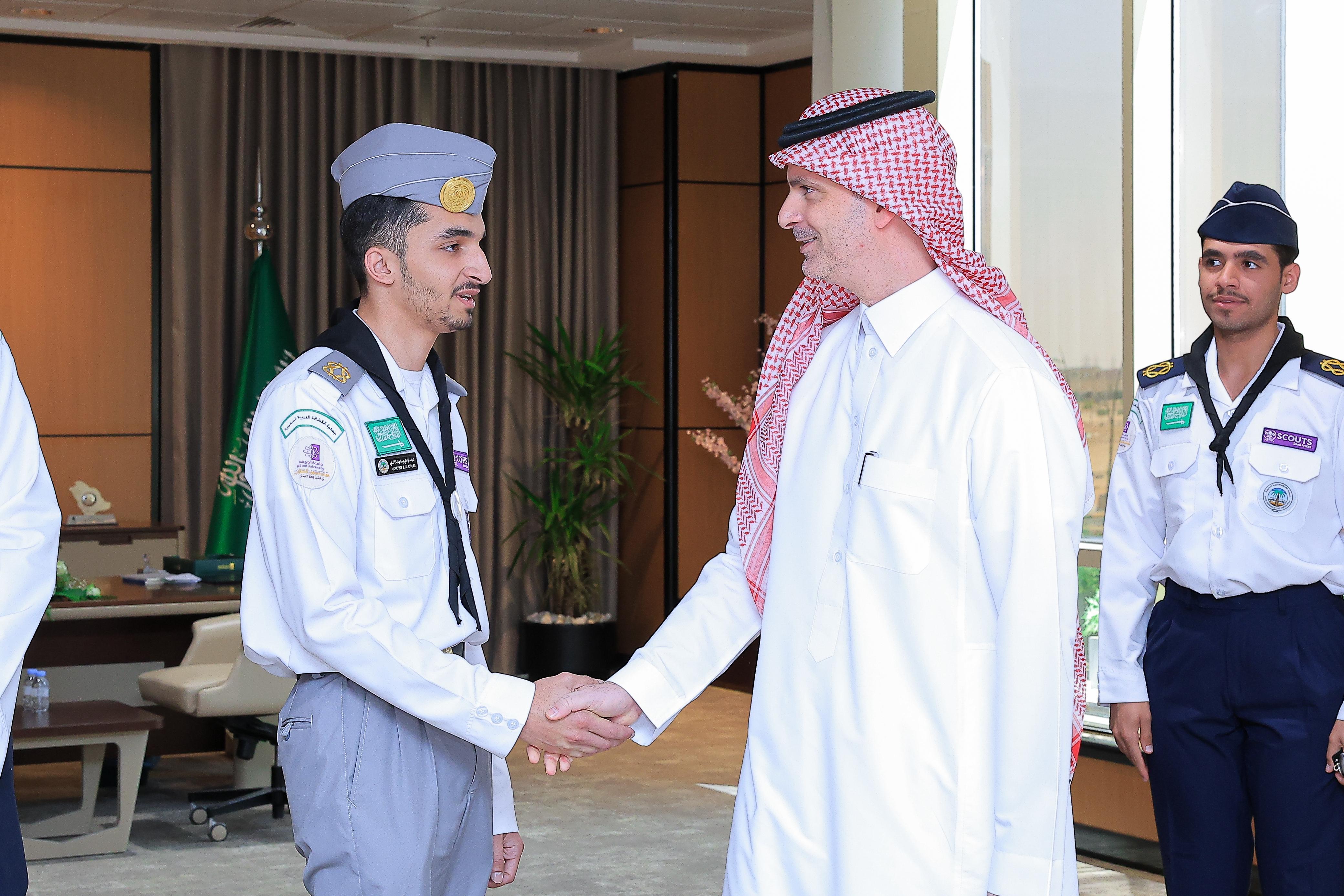 Jouf university scouts Jouf university scouts
