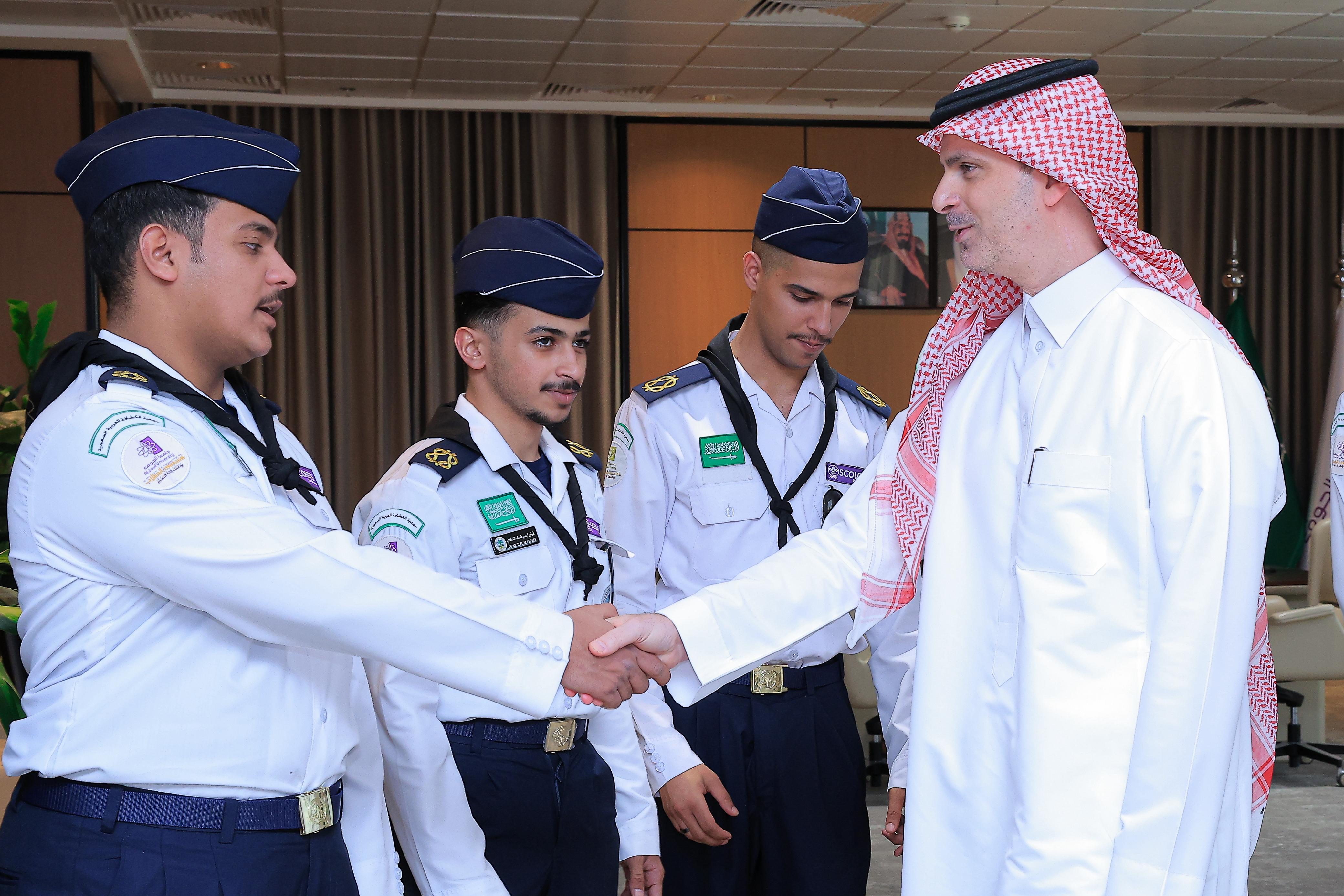 Jouf university scouts Jouf university scouts