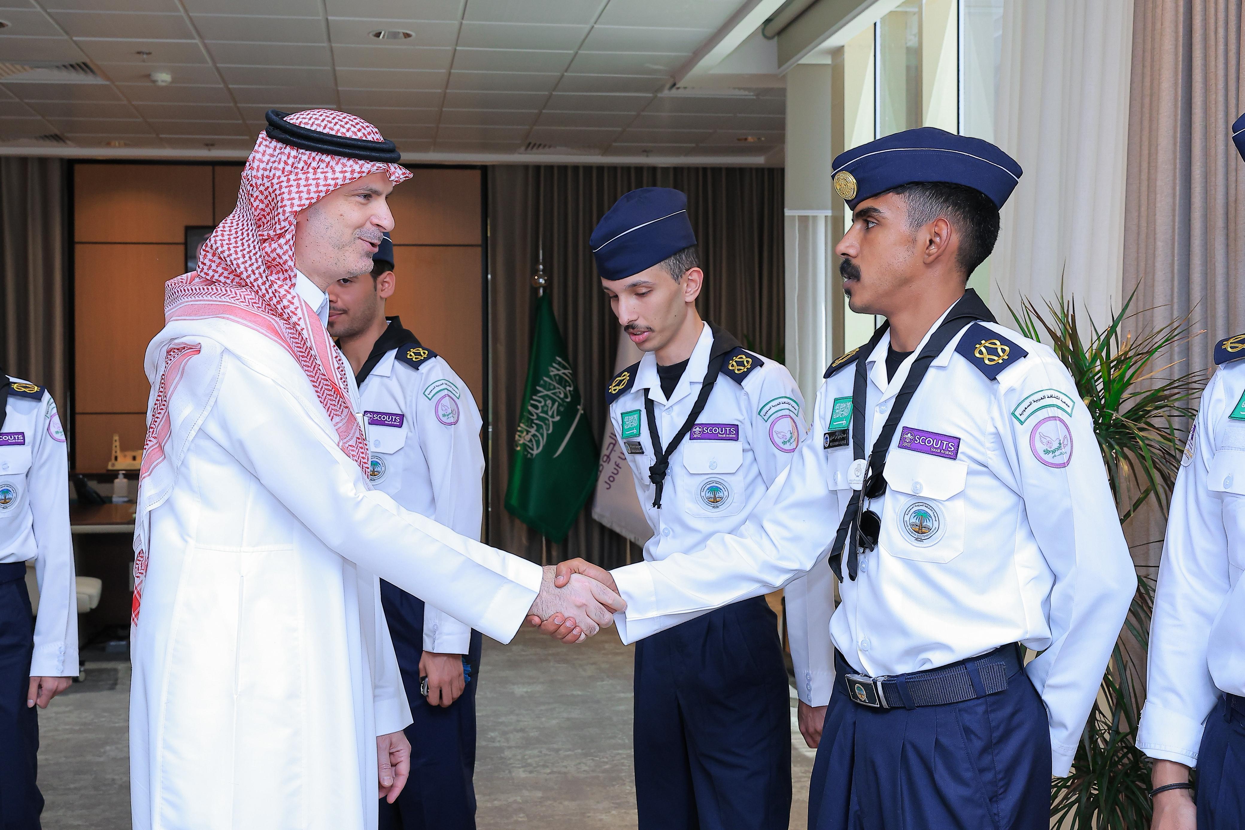 Jouf university scouts Jouf university scouts