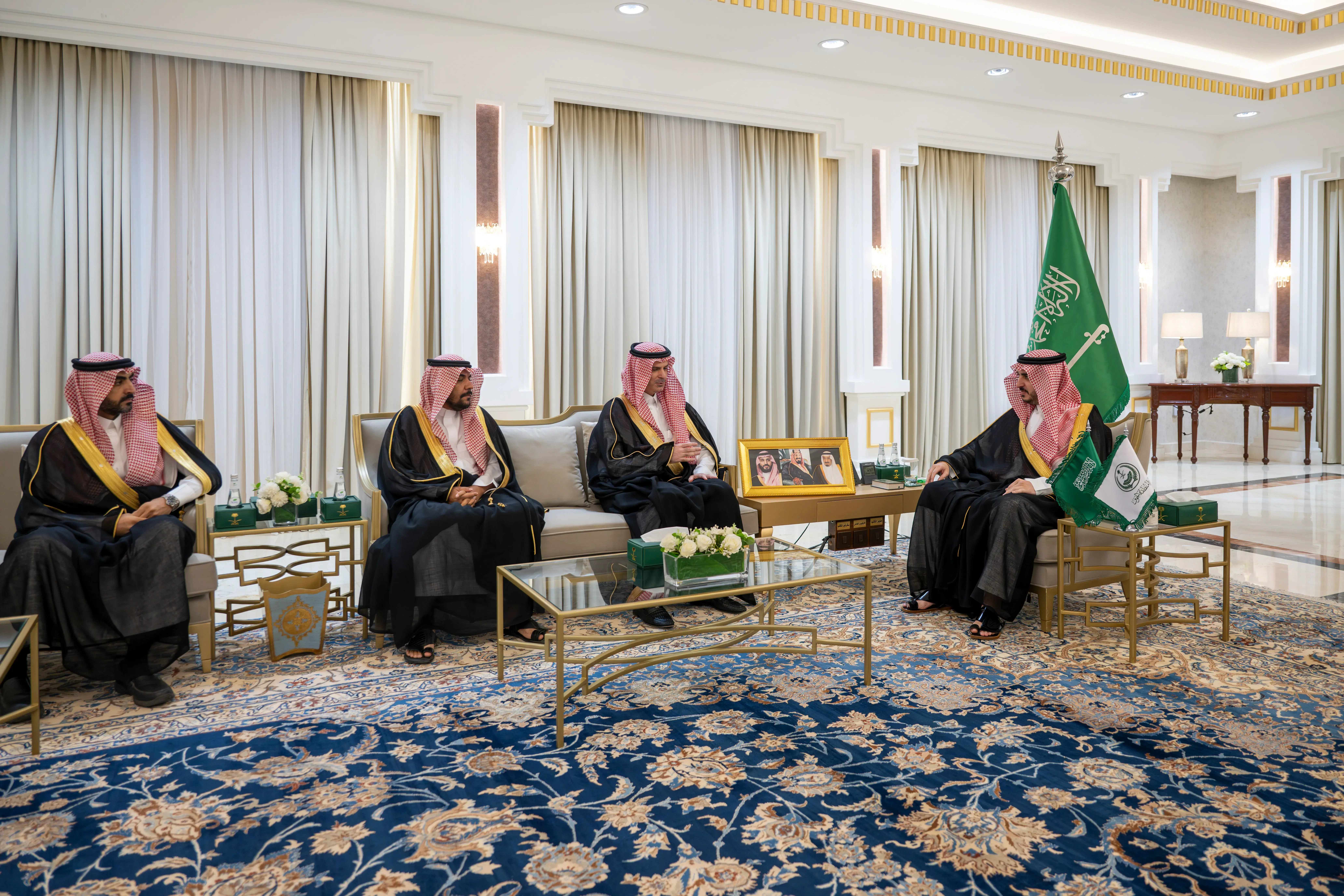 Prince of Al-Jouf Region, Receives the President of Jouf University Prince of Al-Jouf Region, Receives the President of Jouf University