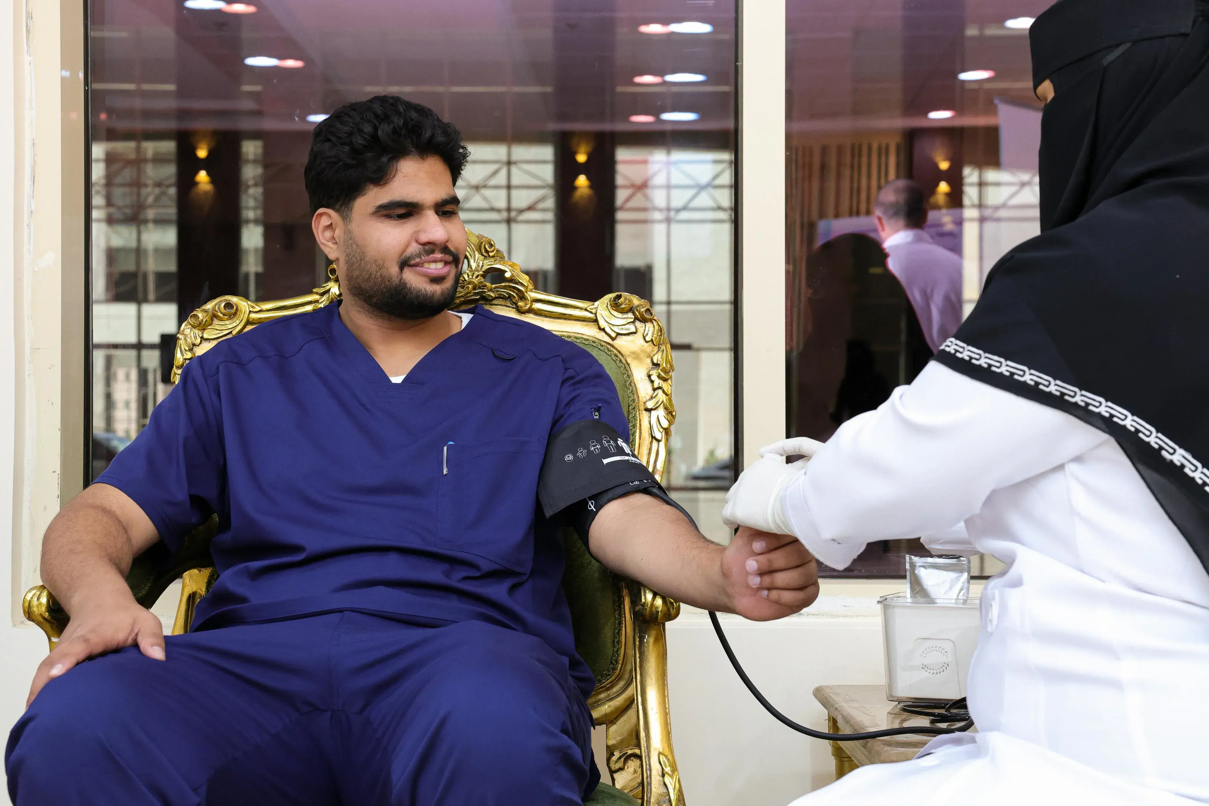 حملة ولي العهد للتبرع بالدم حملة ولي العهد للتبرع بالدم