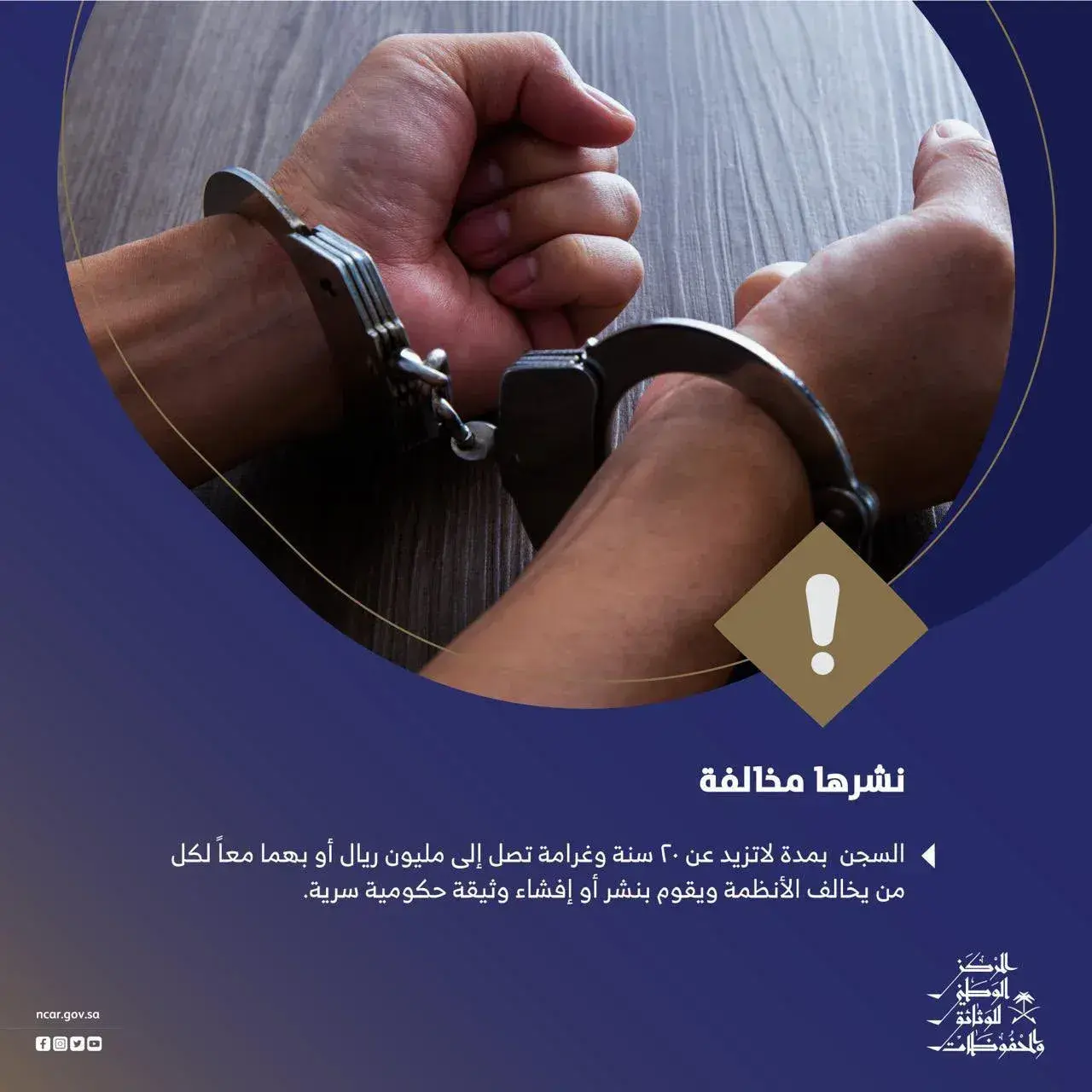 Launching awareness content in collaboration with the National Center for Archives and Records.