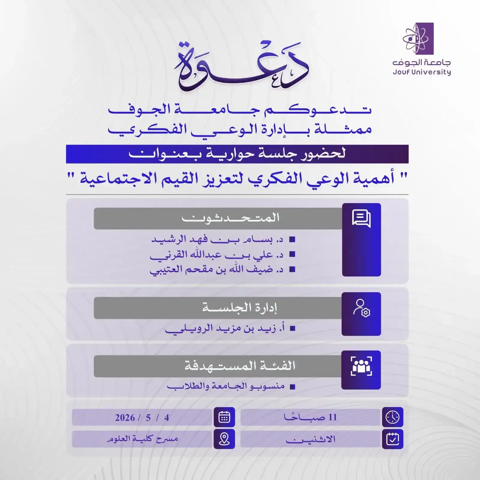 Dialogue Session on Intellectual Awareness