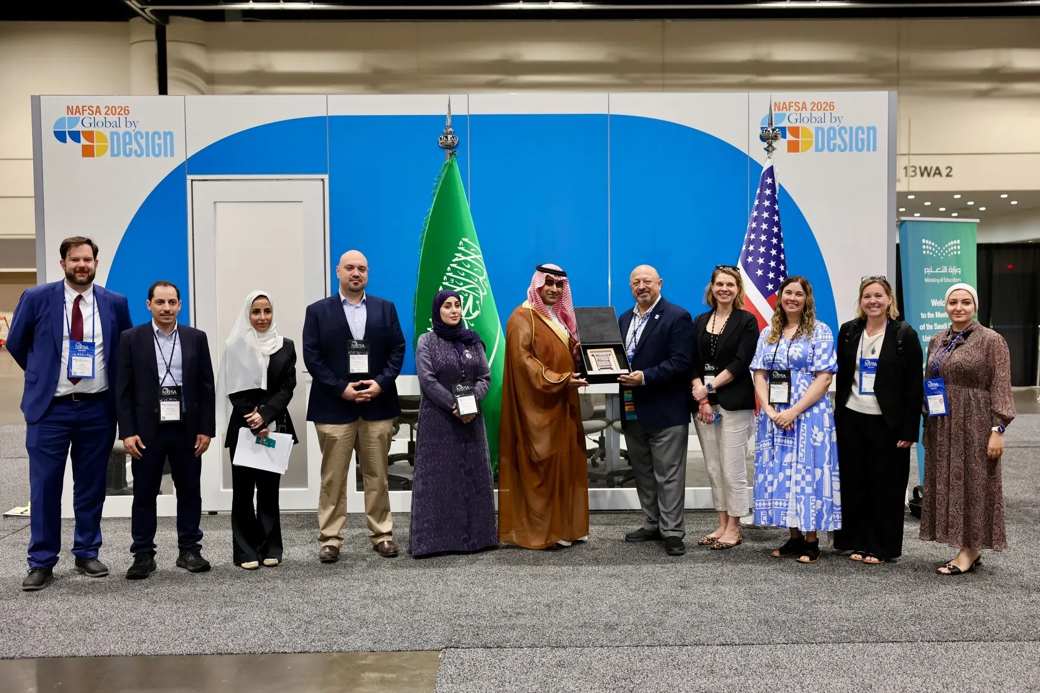 Jouf University Strengthens Global Presence Through NAFSA 2026 Participation